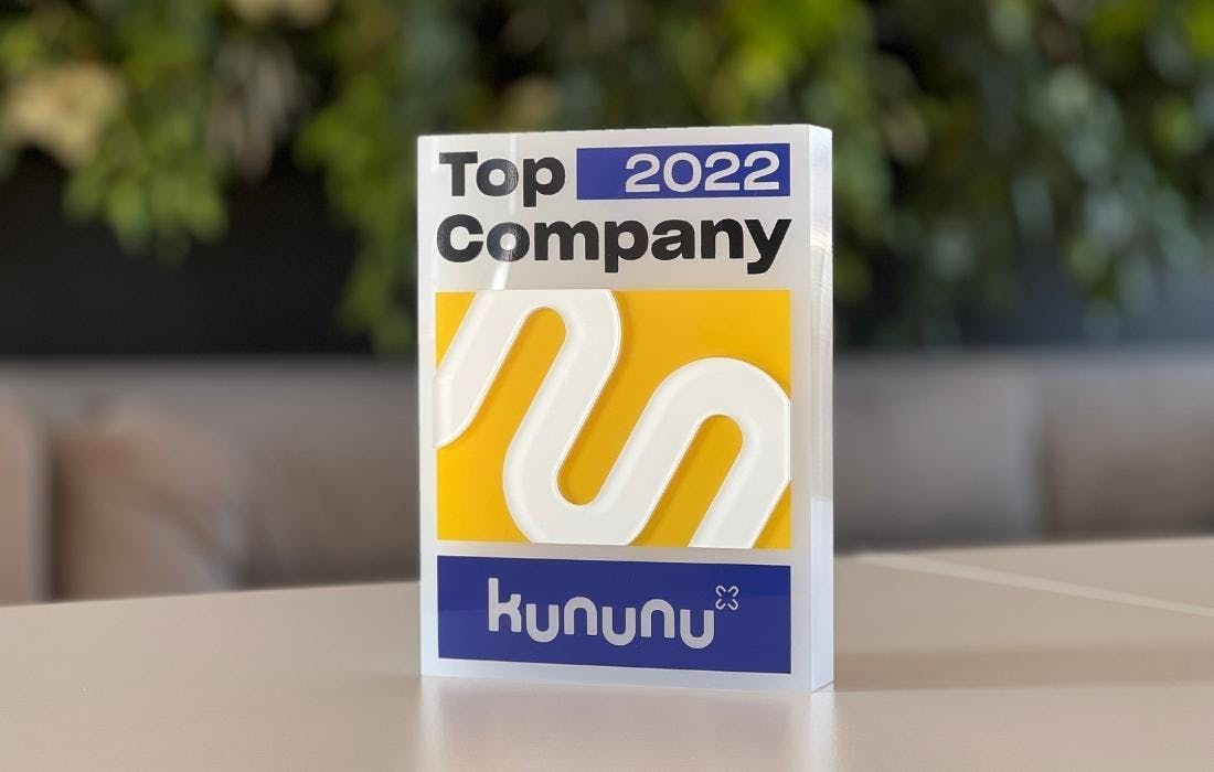 UX&I wird von kununu als Top Company 2022 ausgezeichnet