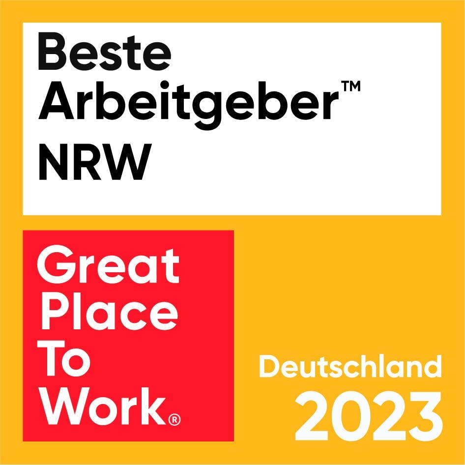 UX&I zählt laut Great Place to Work zu den besten Arbeitgebern NRW 2023