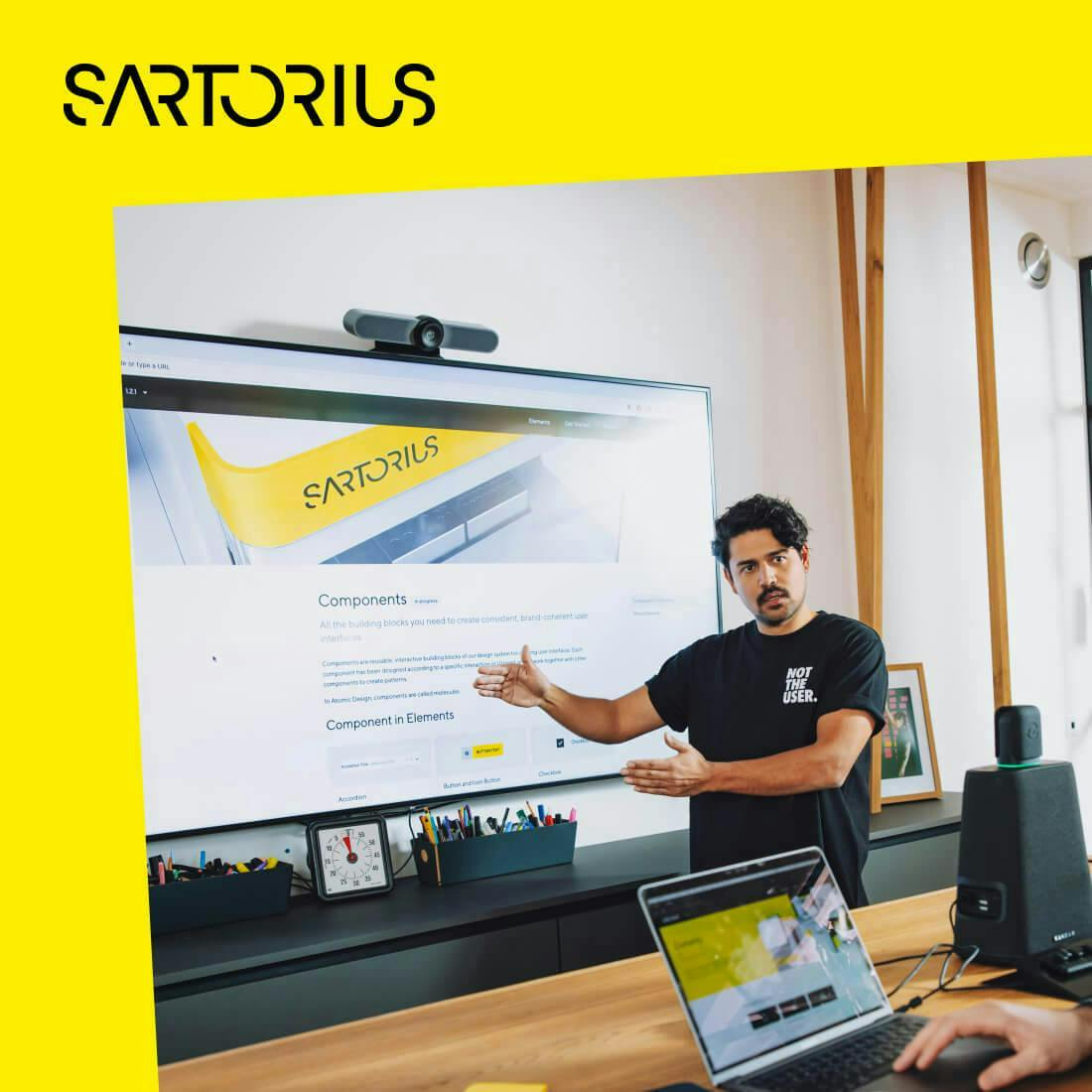 UX:Enablement: Sartorius UX-Showcase über das Designsystem in der Zusammenarbeit mit UX&I