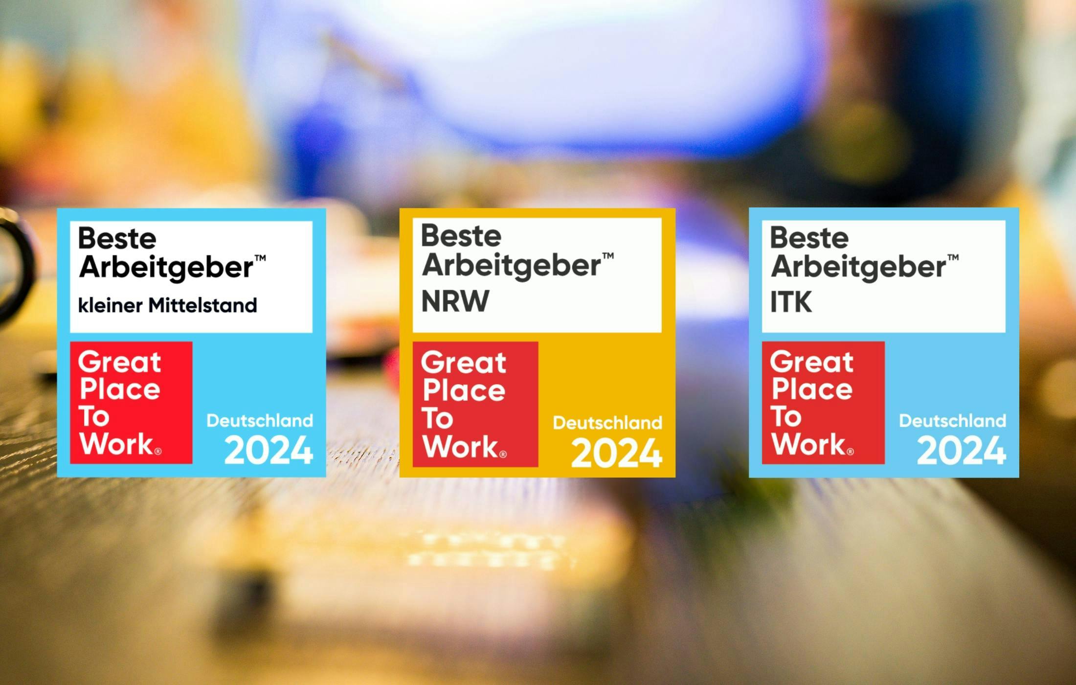UX&I ist laut Great Place to Work 2024 ein ausgezeichneter Arbeitgeber in der ITK-Branche
