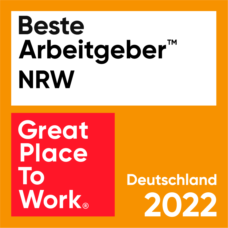 UX&I zählt laut Great Place to Work zu den besten Arbeitgebern NRW 2022